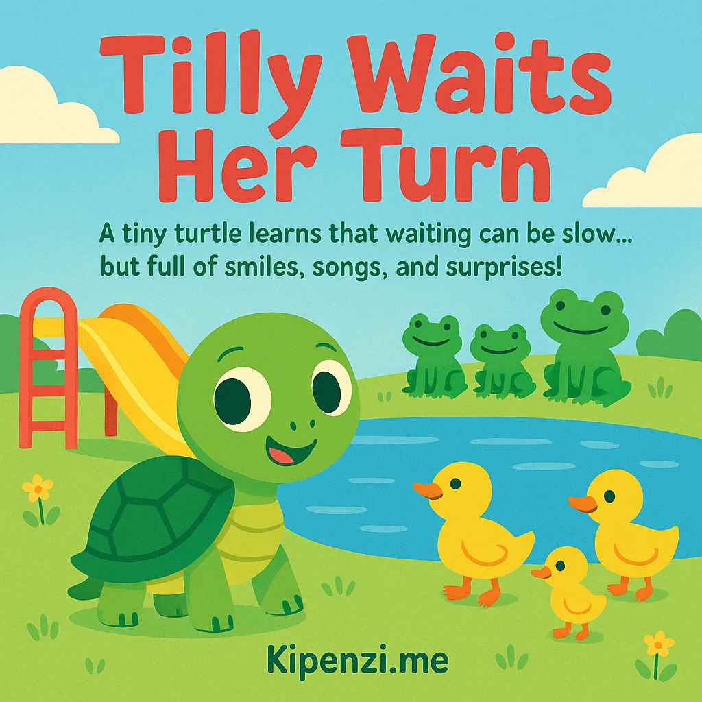 Tilly Waits Her Turn - A tiny turtle learns that waiting can be slow